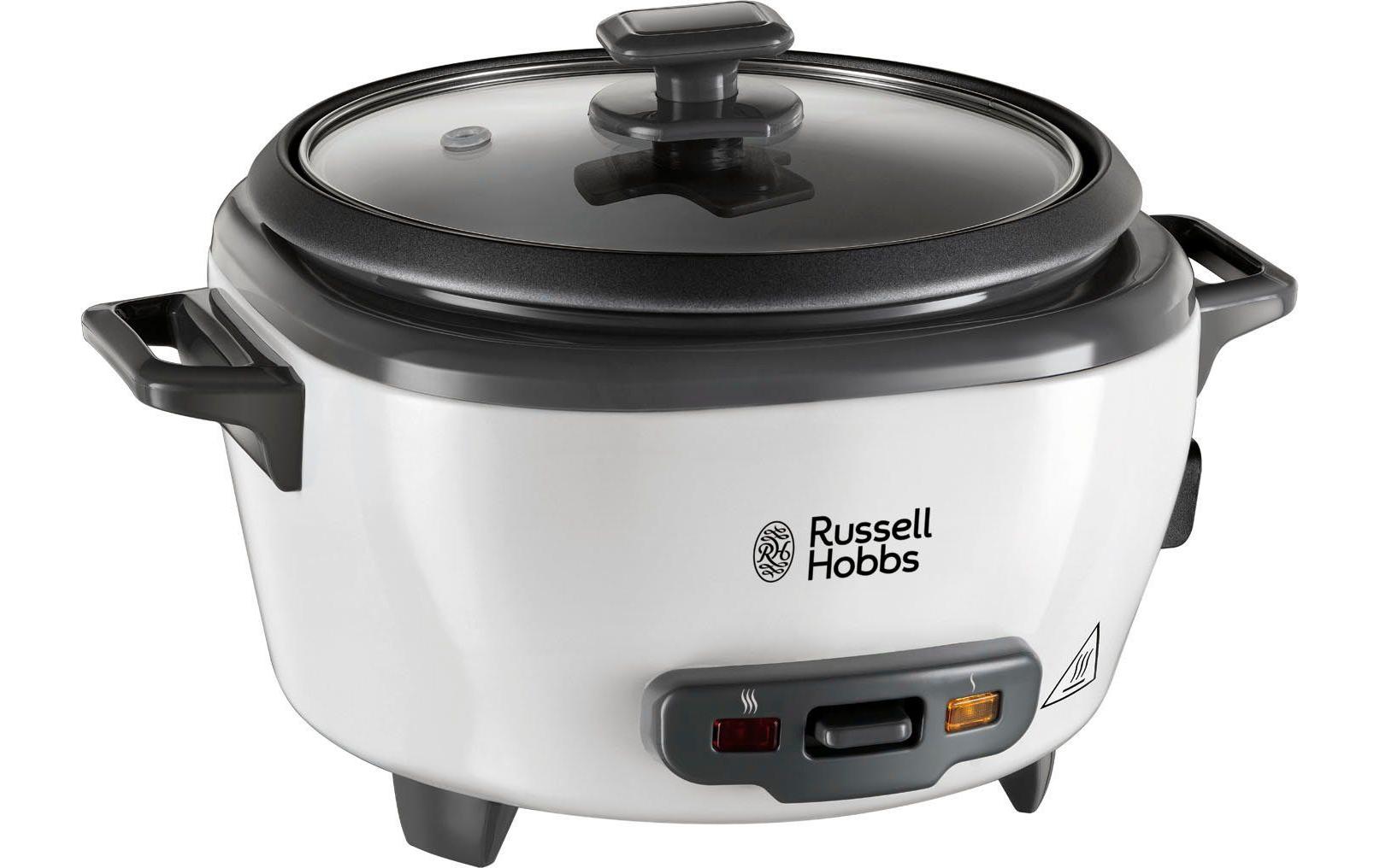 Russell Hobbs Reiskocher klein 300W, 6 Portionen, mit Messbecher und Löffe