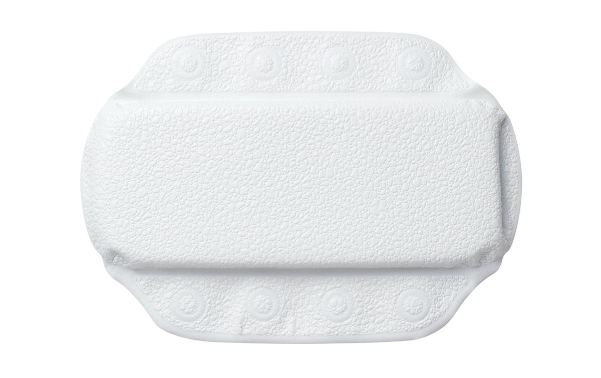 Diaqua Nackenkissen Smoothie 32 x 23 cm, PVC, mit Saugnäpfen, Weiss
