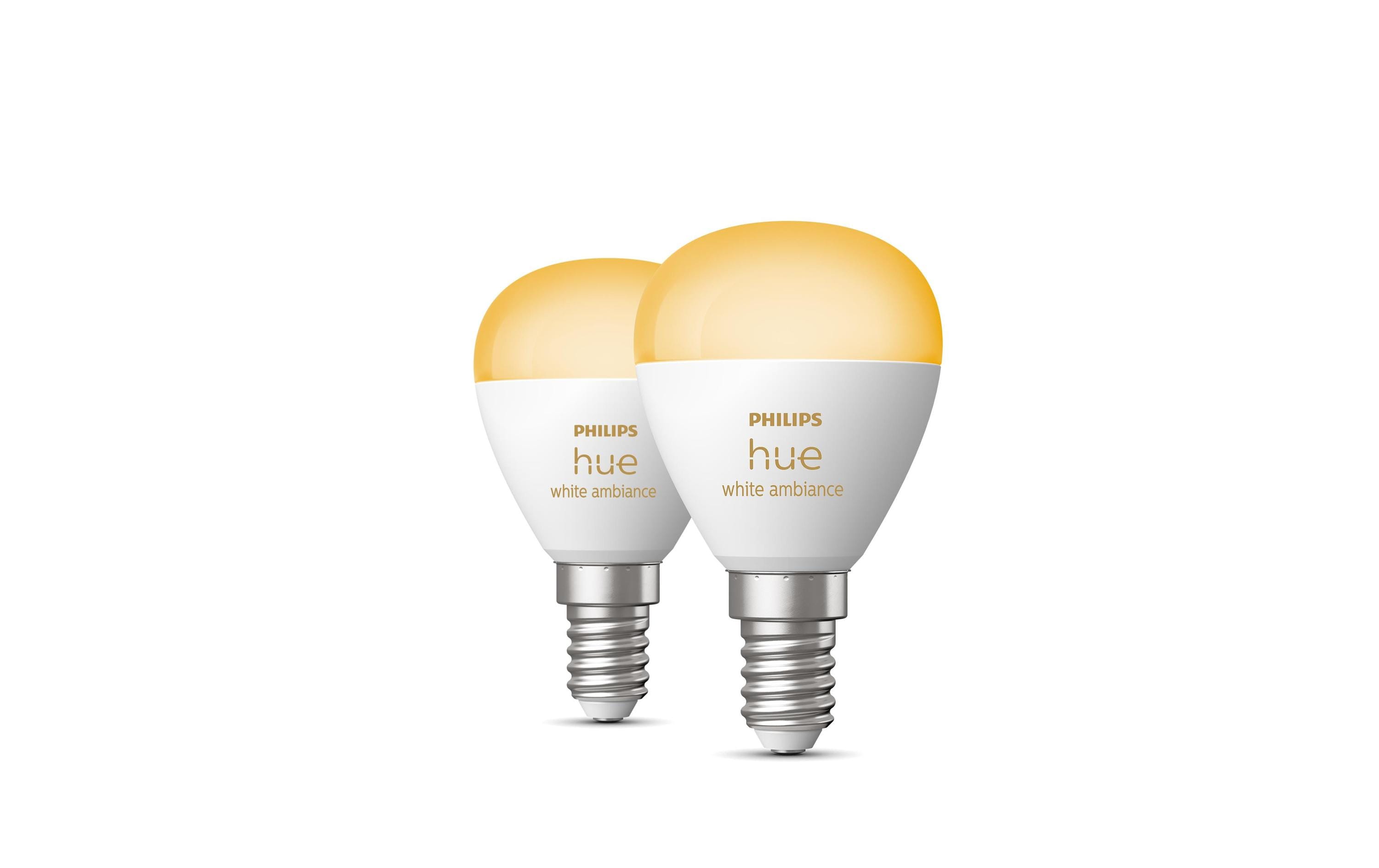 Philips Hue White Ambiance E14 Doppelpack 2x 470lm