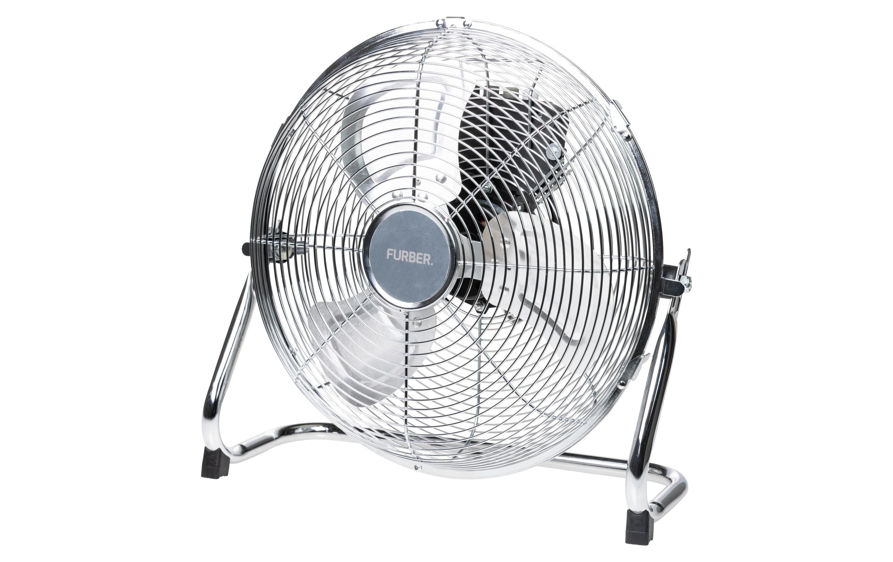 FURBER Bodenventilator Vayu-Industry 12 Neigung einstellbar, 50W, Chrome