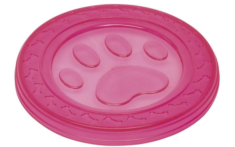 Nobby Frisbee Fly-Disc Paw pink 22cm