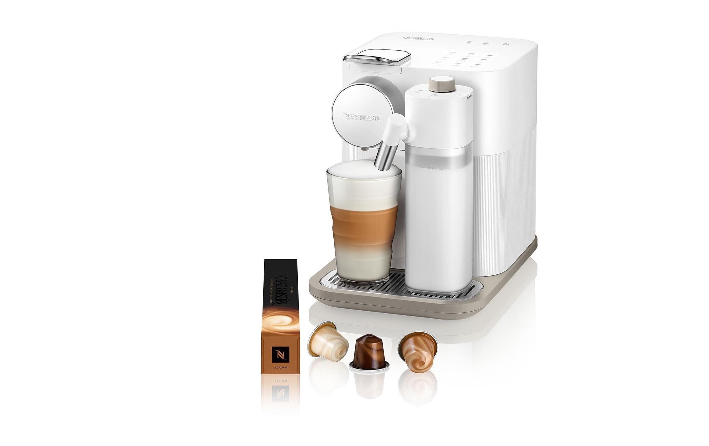 De'Longhi Nespressomaschine Gran Lattissima weiss