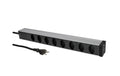 Max Hauri PDU 19, 8x Typ 23 schwarz, 1HE