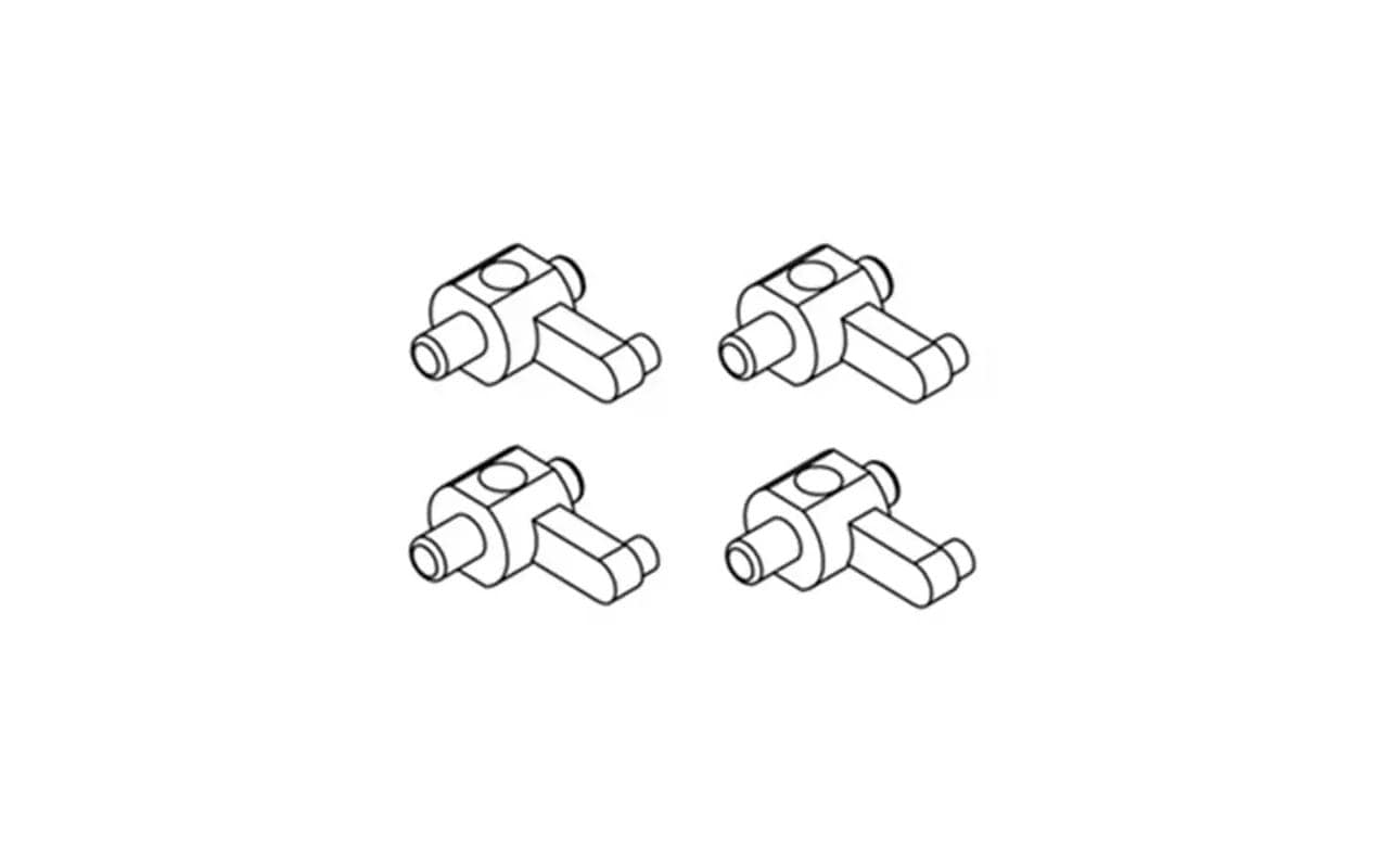 Turbo Racing Left and right C-hub 4pcs