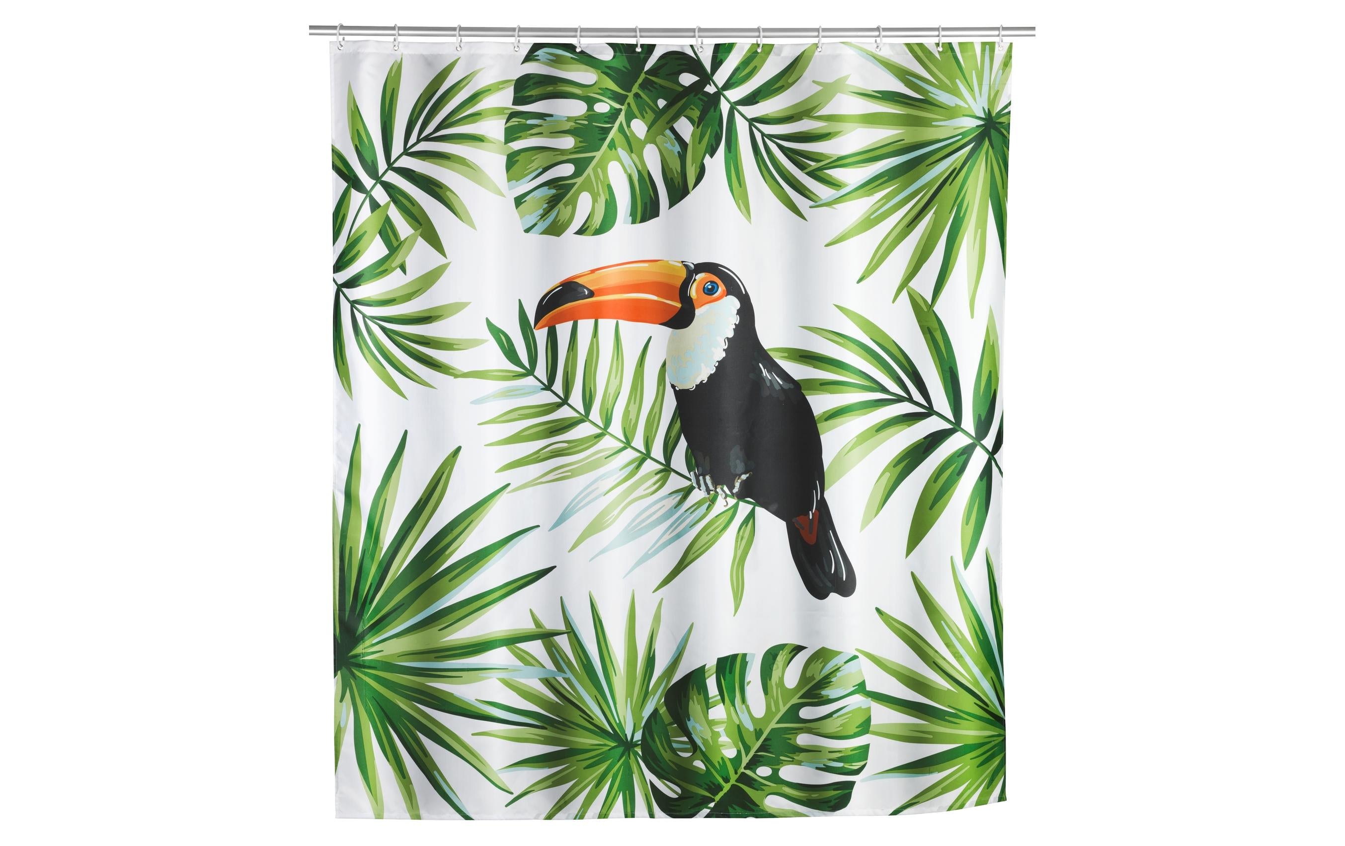 Wenko Duschvorhang Tucan Grösse: 180x200cm, Polyester