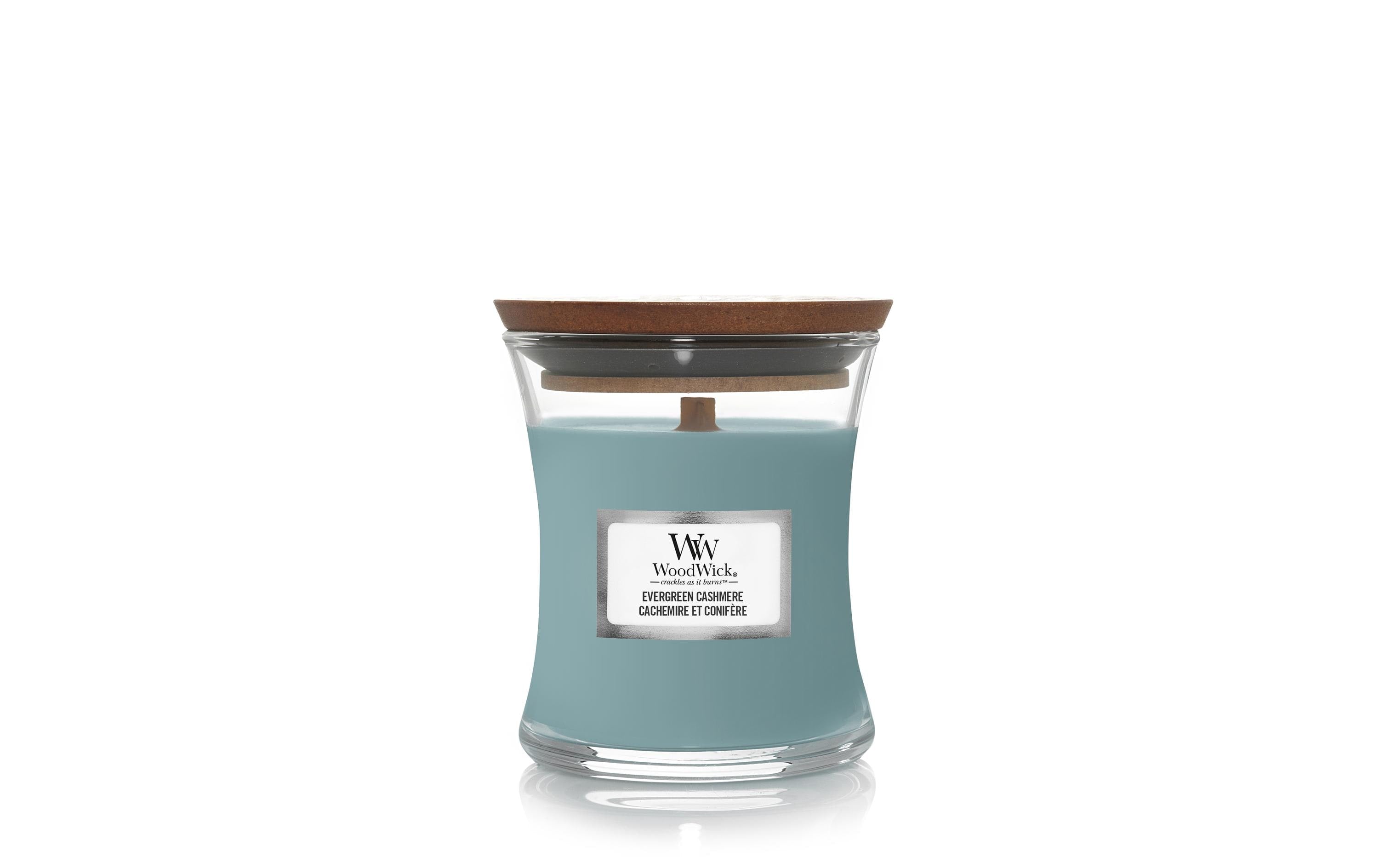 Woodwick Evergreen Cashmere Mini Jar
