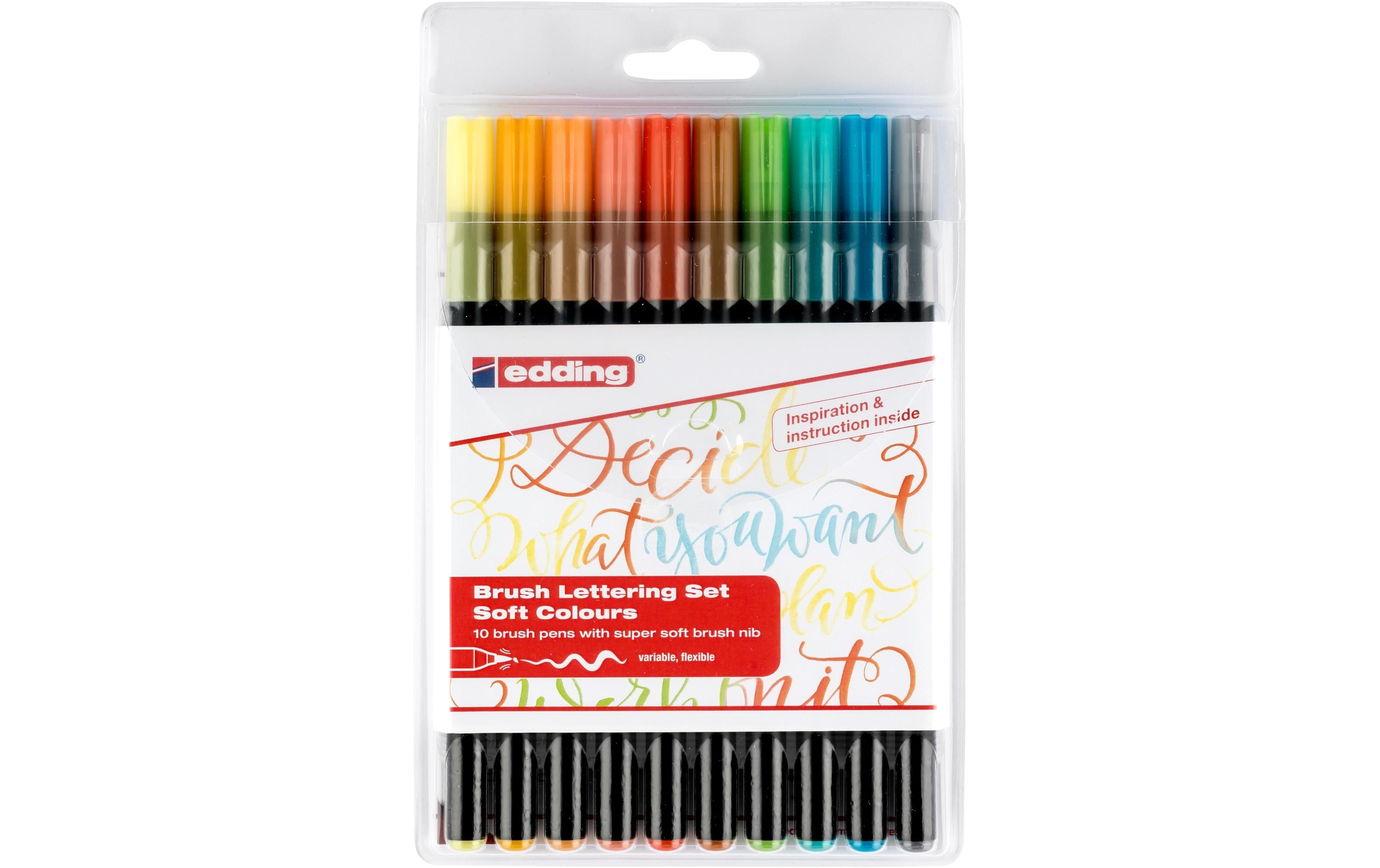 Brushpen 1340 soft colours 10 Stück, farblich assortiert