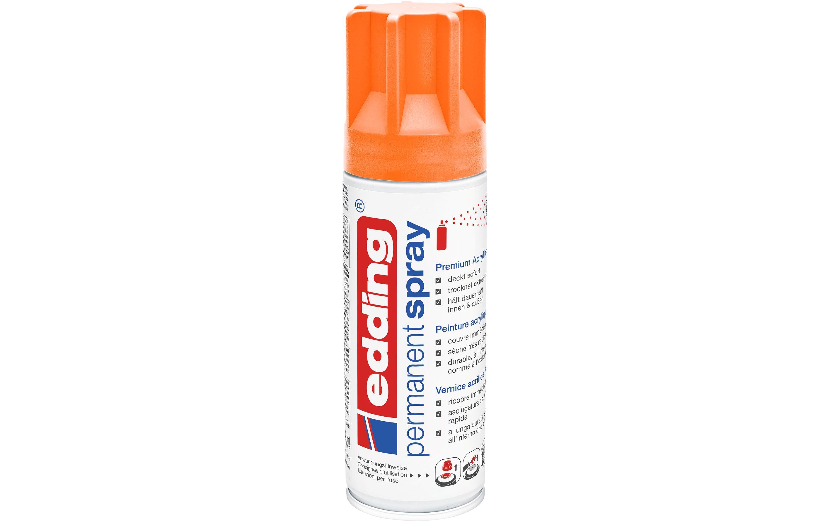 Edding Acryllack seidenmatt Neonorange matt