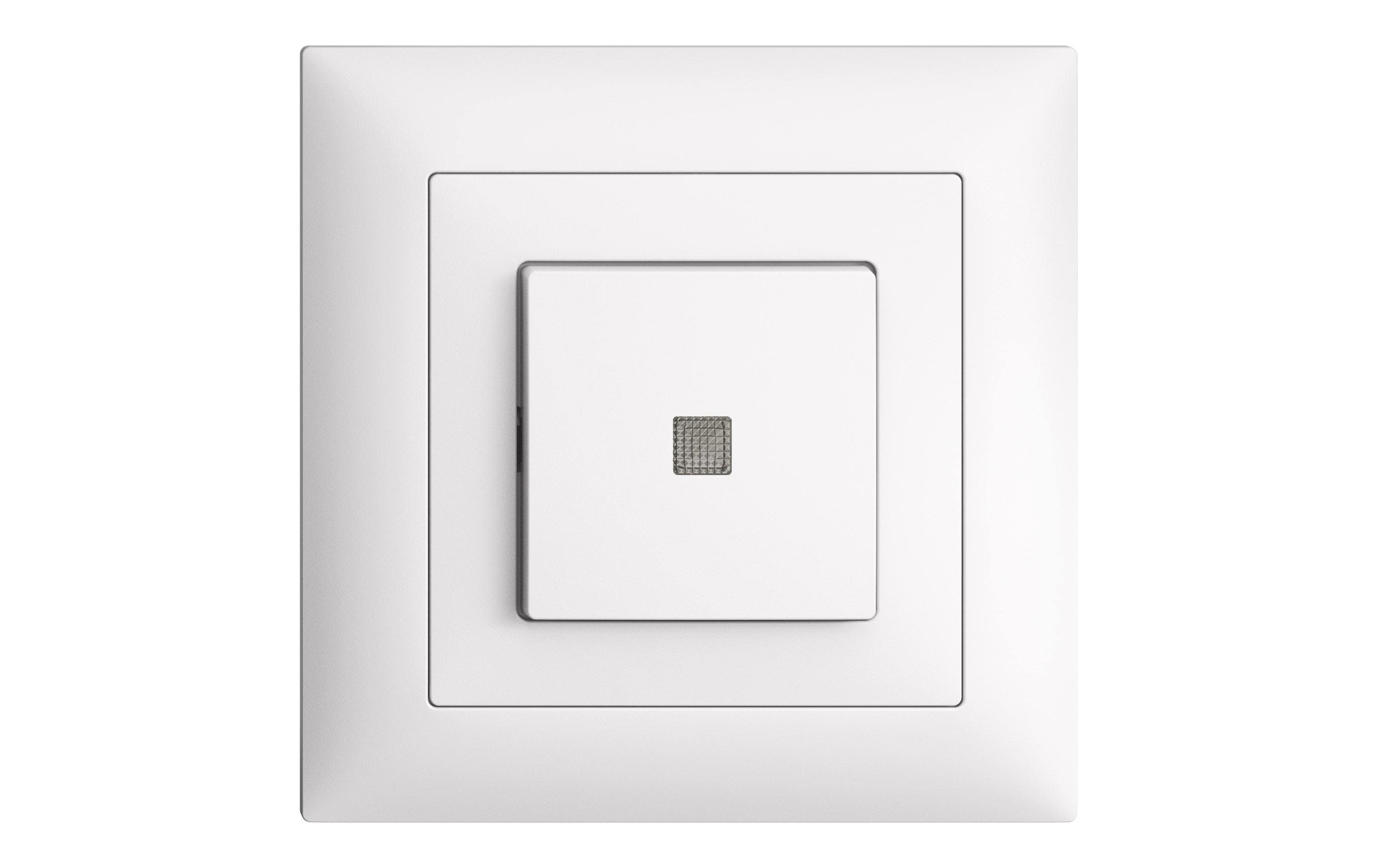 Feller EDIZIOdue Schalter S3 be, UP, weiss Komplettset mit Rahmen