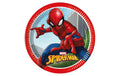 Spiderman Pappteller D: 23 cm, 8 Stück, Papier