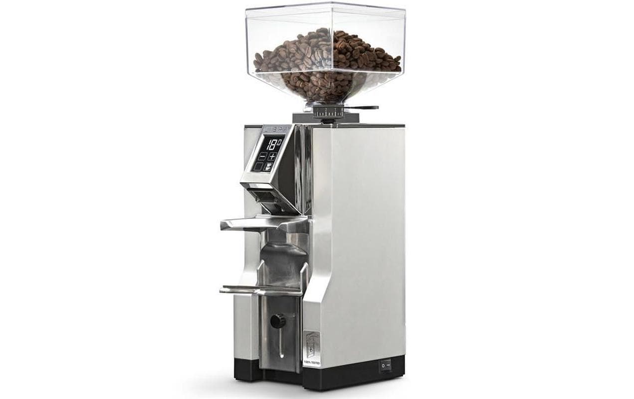 Eureka Kaffeemühle Mignon Libra Grind by Weight, 55mm, chrome