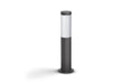 Philips Sockelleuchte Utrecht 45cm, Anthrazit, E27, IP44