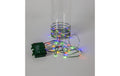 Star Trading Lichterkette Dew Drop Micro IP44, Multicolor, Grün