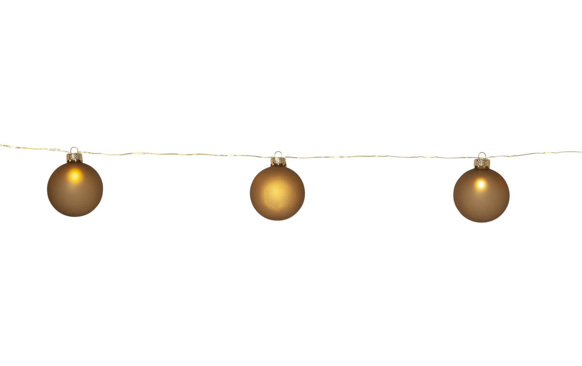 Star Trading Lichterkette Bliss IP20, Warmweiss, Gold