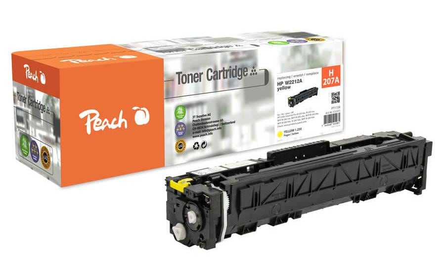 Peach Toner für HP Color LJ Pro M255 dw 1250 Seiten, yellow