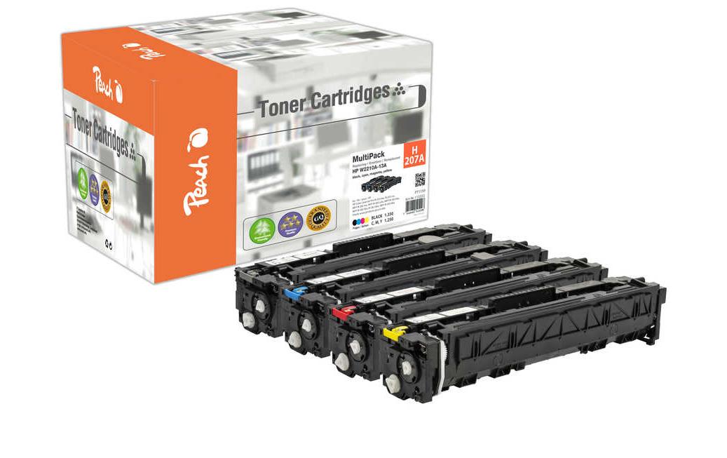 Peach Toner HP Color LJ Pro M255dw MultiPk. 1x 1350 S. black, 3x1250 S. c,m,y