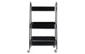 Schou Trolley-Wagen mit 3 Etagen Metall, Grösse: 44x30x79cm