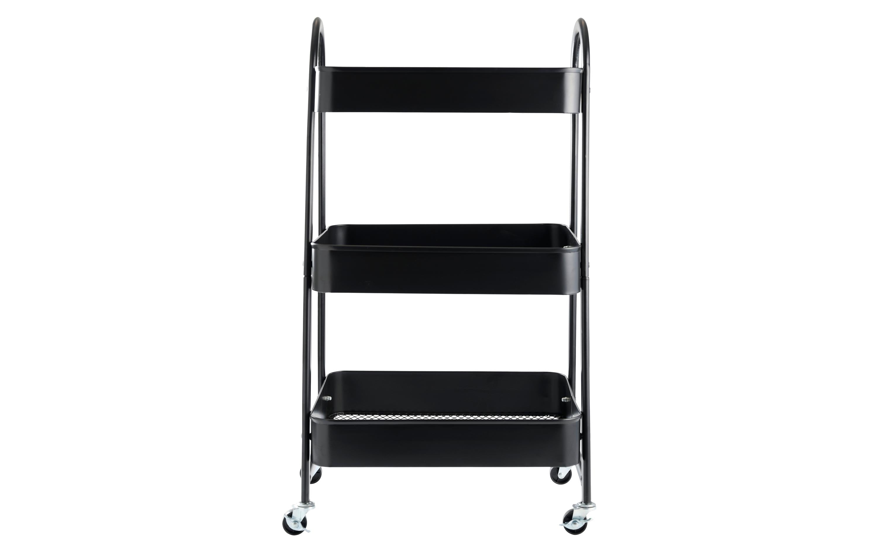 Schou Trolley-Wagen mit 3 Etagen Metall, Grösse: 44x30x79cm