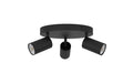 EGLO TELIMBELA-Z Spot schwarz inkl. 3x GU10 4,9W, dimmbar