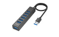 onit Type-A USB-Hub 7x USB 3.0 Type A / 1x DC