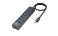 onit Type-C USB-Hub 7x USB 3.0 Type A / 1x DC