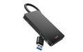 onit USB-A Multi-Kartenleser USB 3.0, schwarz, 3 Slots