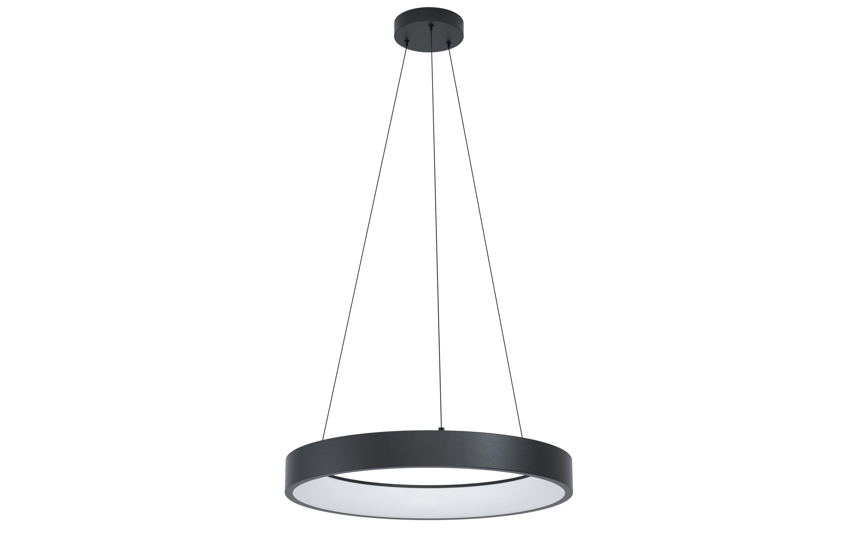 EGLO MARGHERA-Z Hängeleuchte schwarz, weiss inkl. 4x LED 6,5W, dimmbar