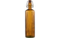 Bitz Glasflasche Kusintha Amber 0.75l 1 Stk., 8x30cm, Glas, Bügelverschluss