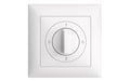 Feller EDIZIOdue Drehschalter 0-1-0-2, UP Umschalter 2/1L, weiss
