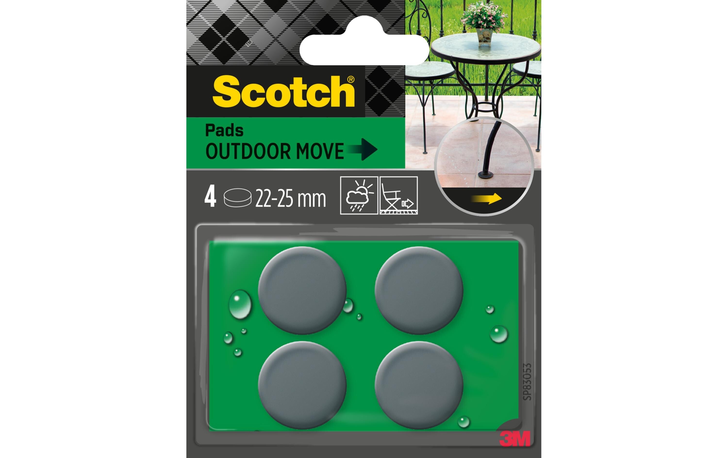 Möbelgleiter outdoor Für Gartenmöbel und Aussenbereich