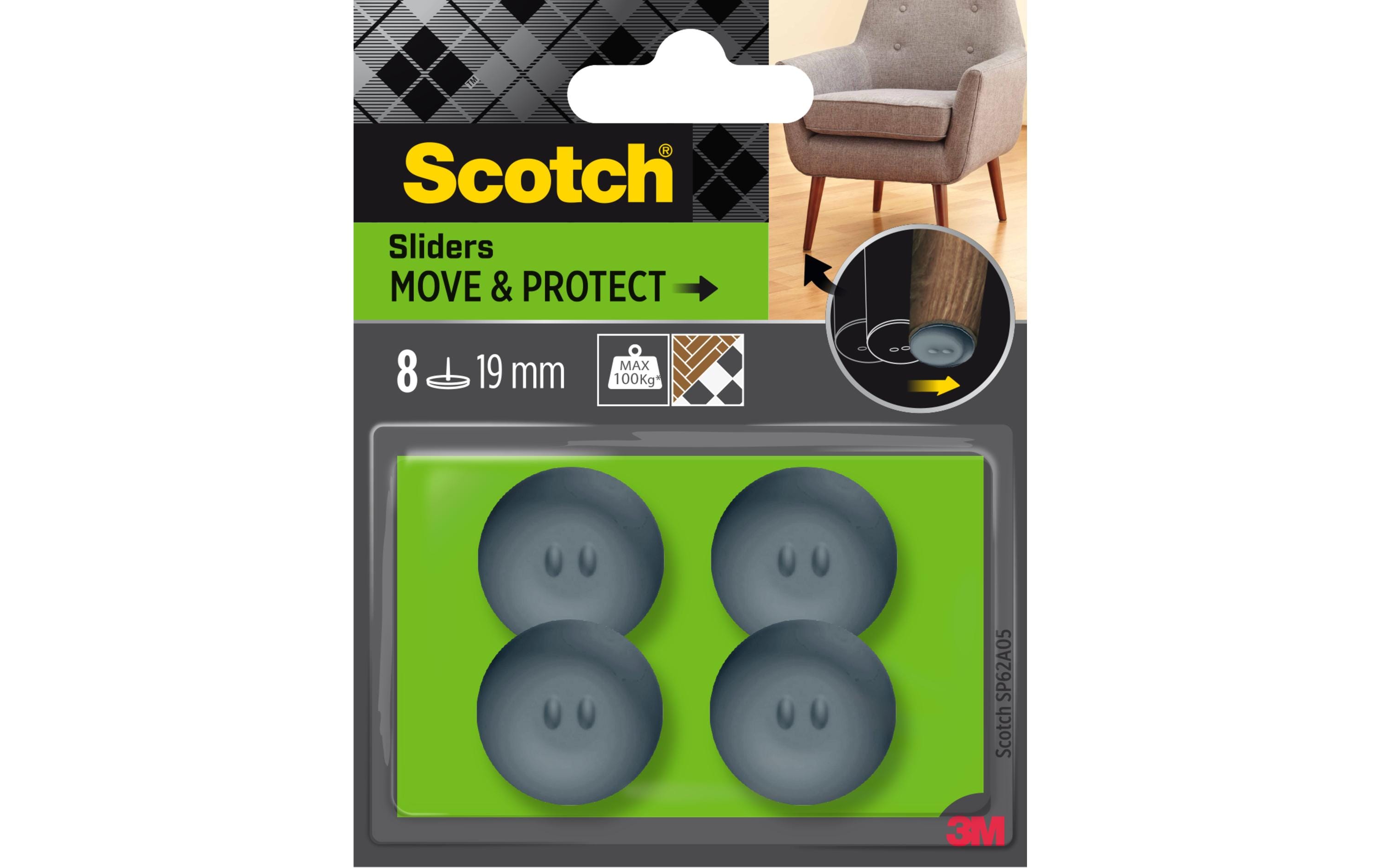 Stuhlgleiter Ø 19mm Robuste Stuhlbeingleiter von Scotch