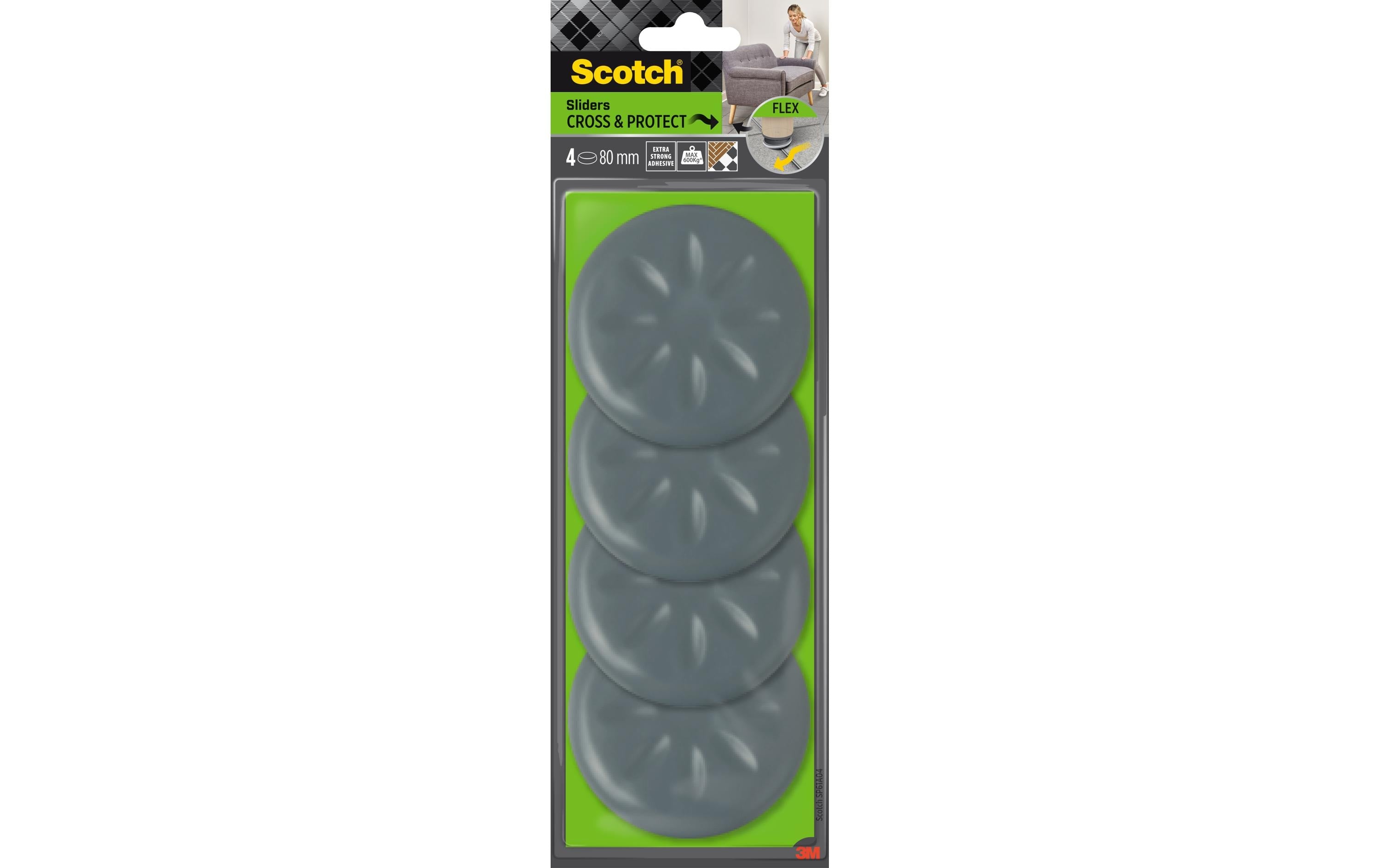 Möbelgleiter Flexibal Ø 80mm Für schwere Möbel