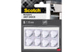 Schutzpuffer  transparent, Ø 19mm Scotch Elastikpuffer Bumpons
