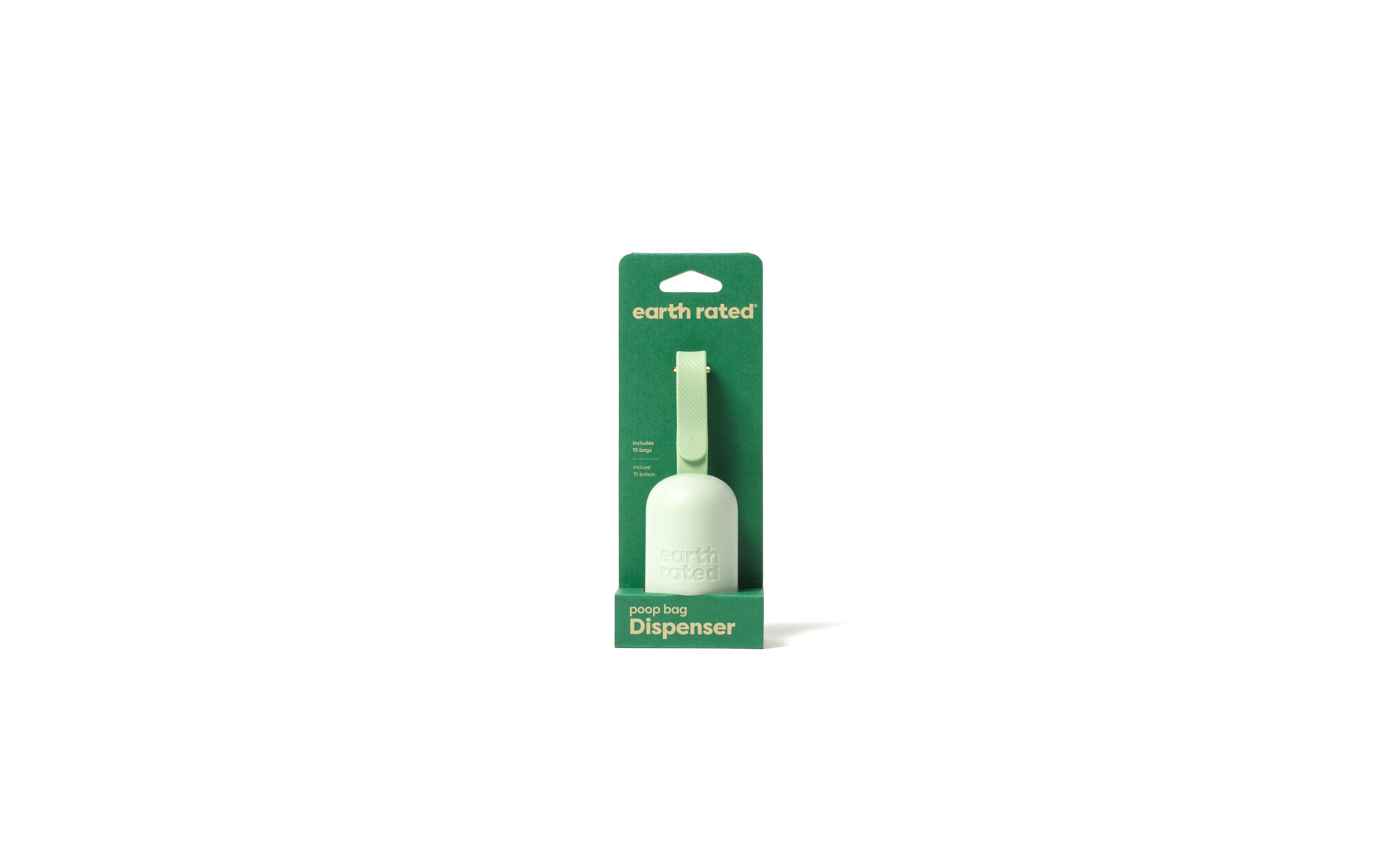 Earth Rated Kotelbeutelhalter inkl. 15 Kotbeutel - ohne Duft