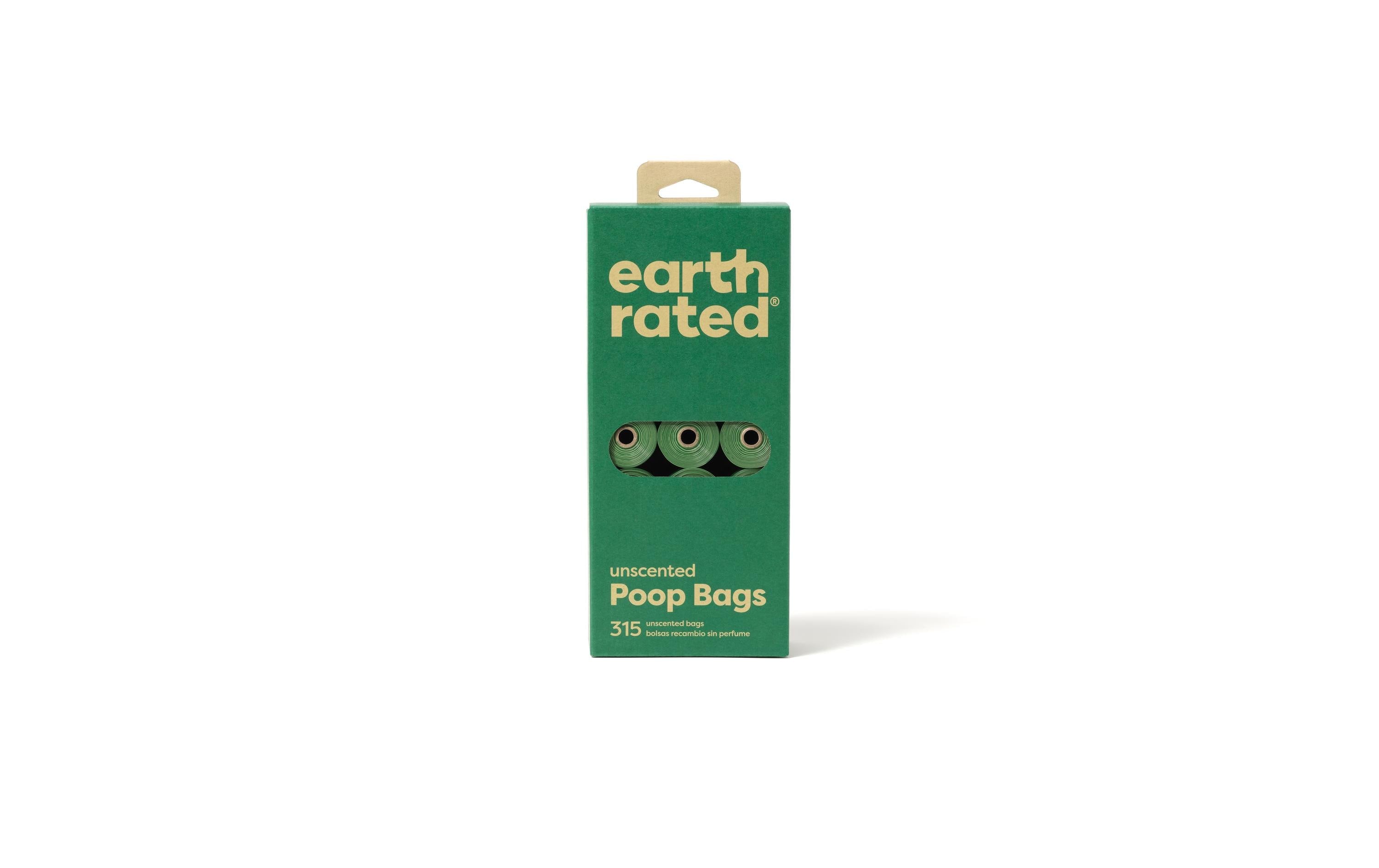 Earth Rated Kotbeutel 315 Stk.,ohne Duft 21 Nachfüllrollen