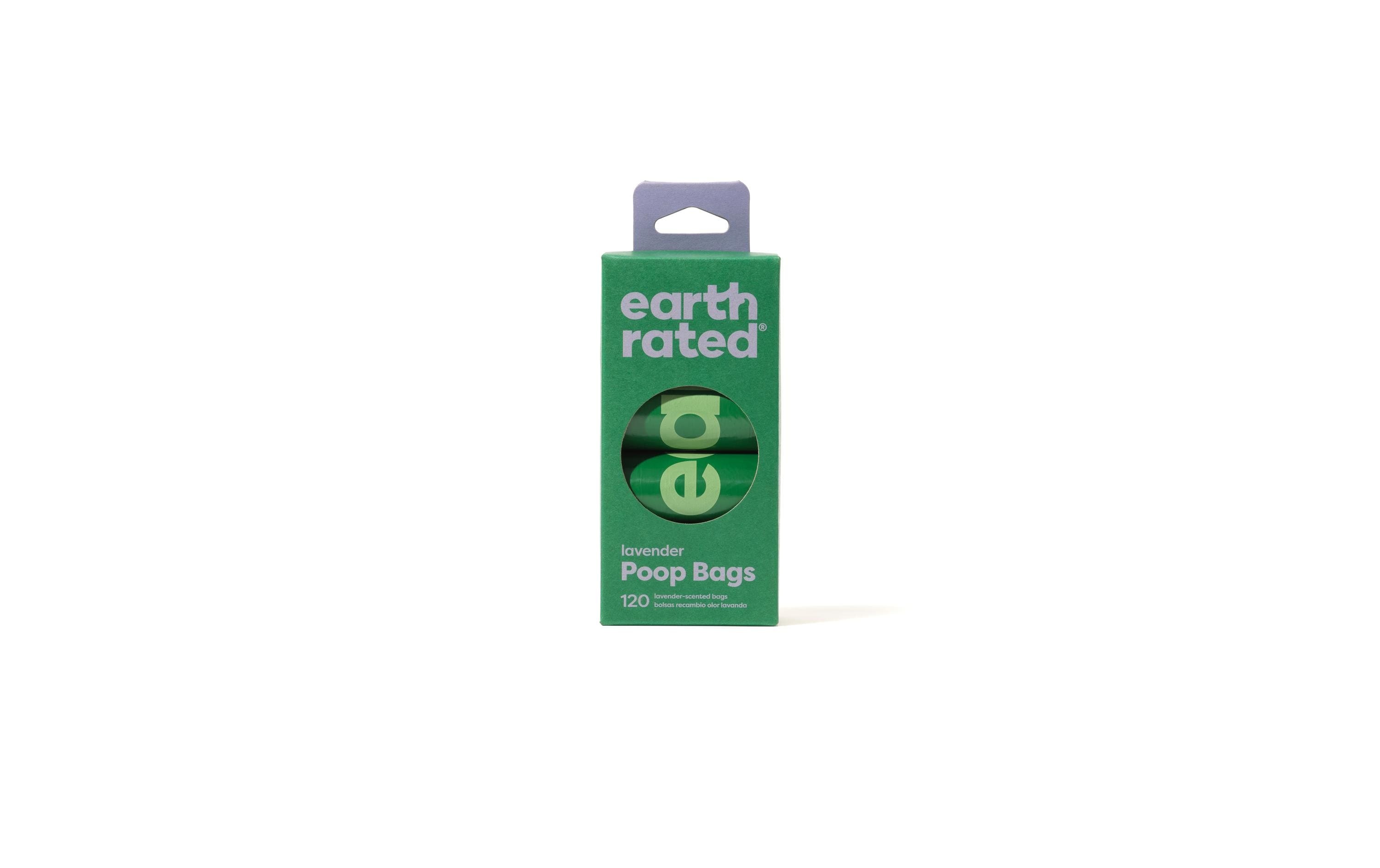 Earth Rated Kotbeutel 120 Stk., Lavendel 8 Nachfüllrollen
