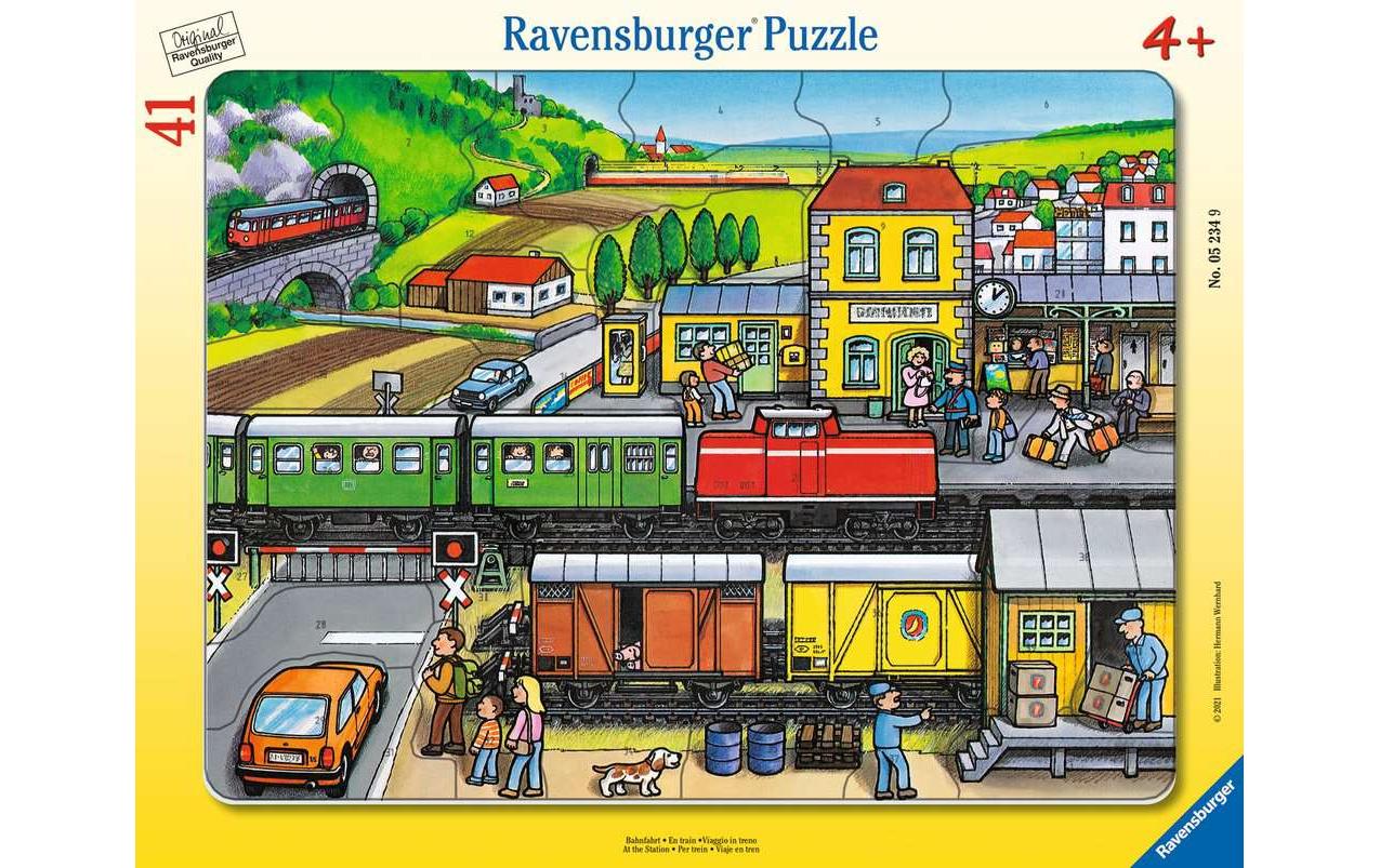 Puzzle Bahnfahrt Ab 4 Jahren