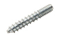 Krafter Stockschrauben M 4x 25 mm Stahl blau vz 4 ST