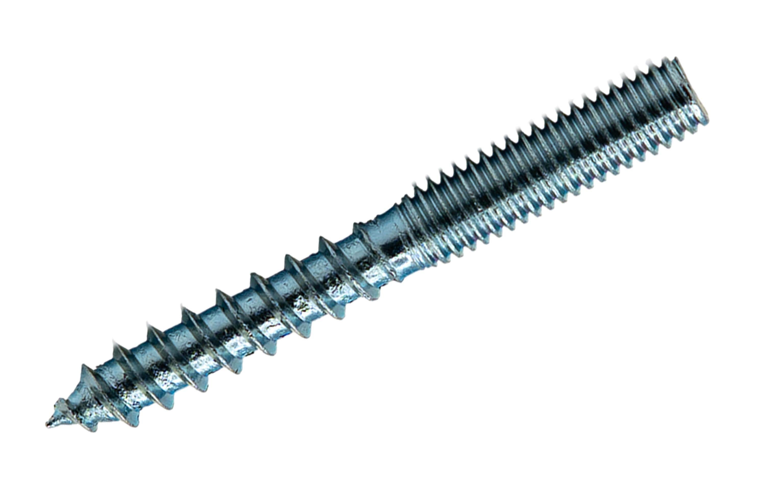 Krafter Stockschrauben M 6x 50 mm Stahl blau vz 4 ST