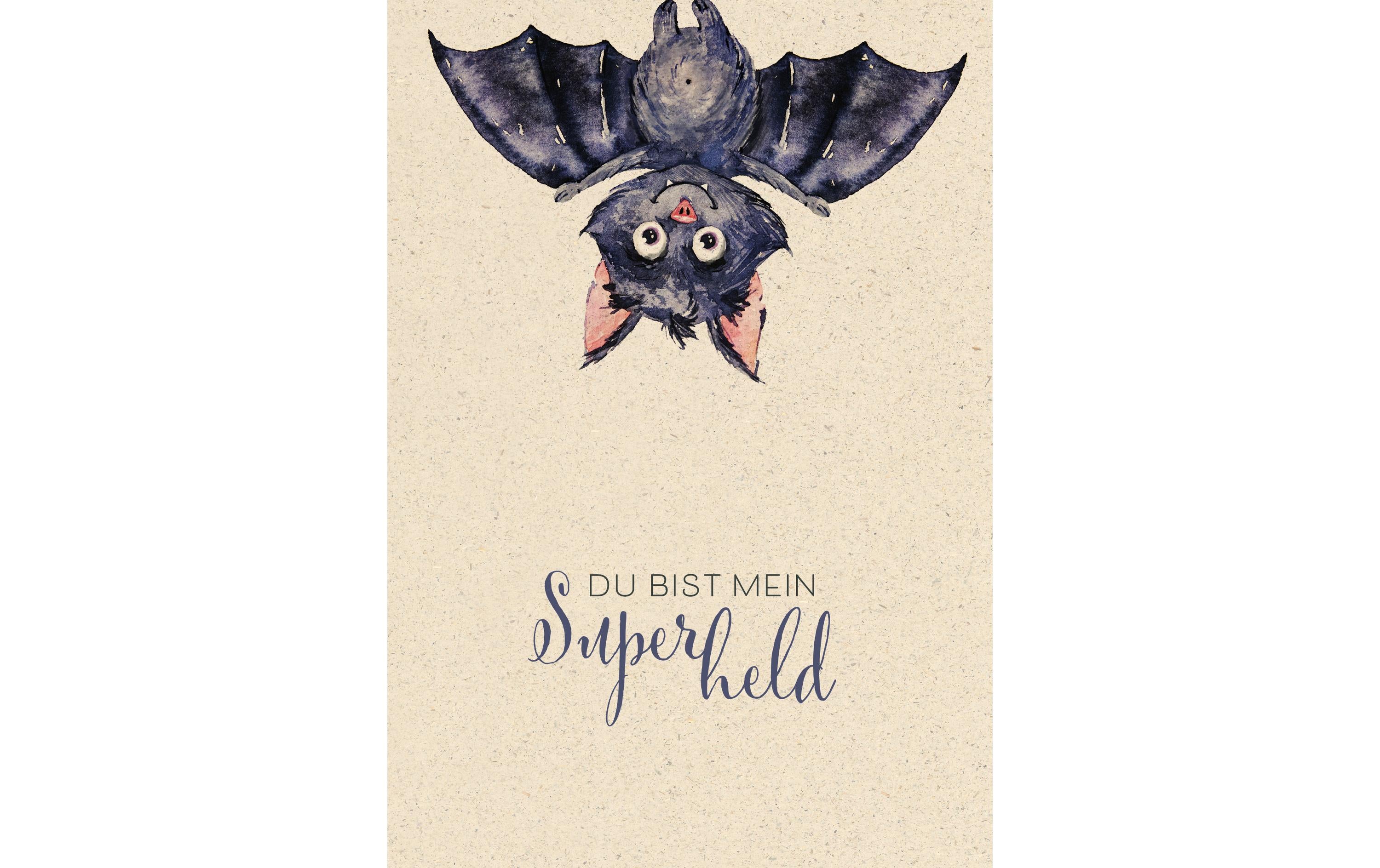 Bu Natur Verlag Ereigniskarte Superheld, 12.2 x 17.5 cm