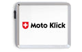 MOTO KLICK Nummernrahmen hinten Chrom glanz