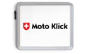 MOTO KLICK Nummernrahmen hinten Chrom matt