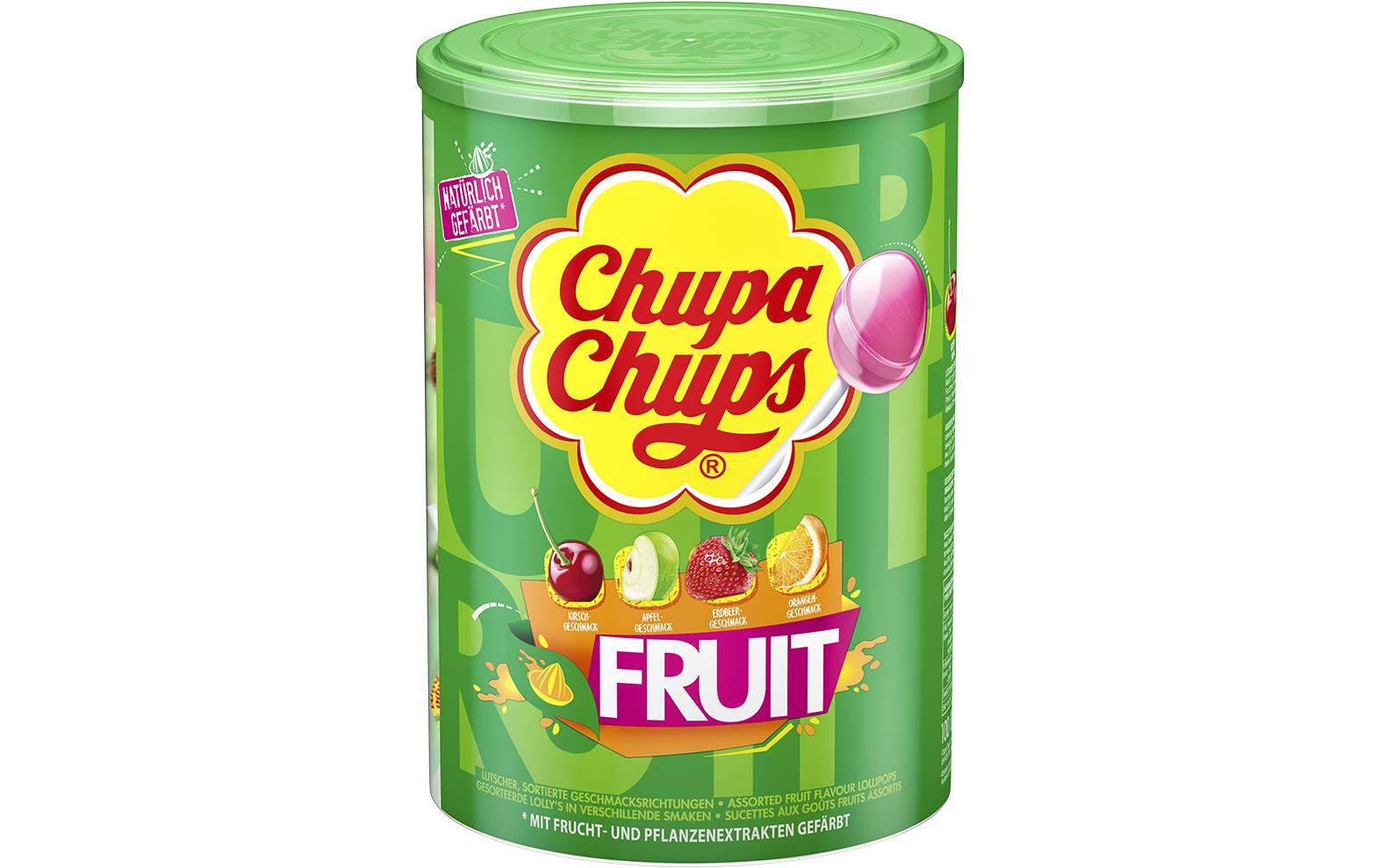 Chupa Chups Frucht Dose 100 Stück