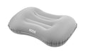 KOOR Reisekissen gross Grau aufblasbar, 45x28x9cm, Polyester