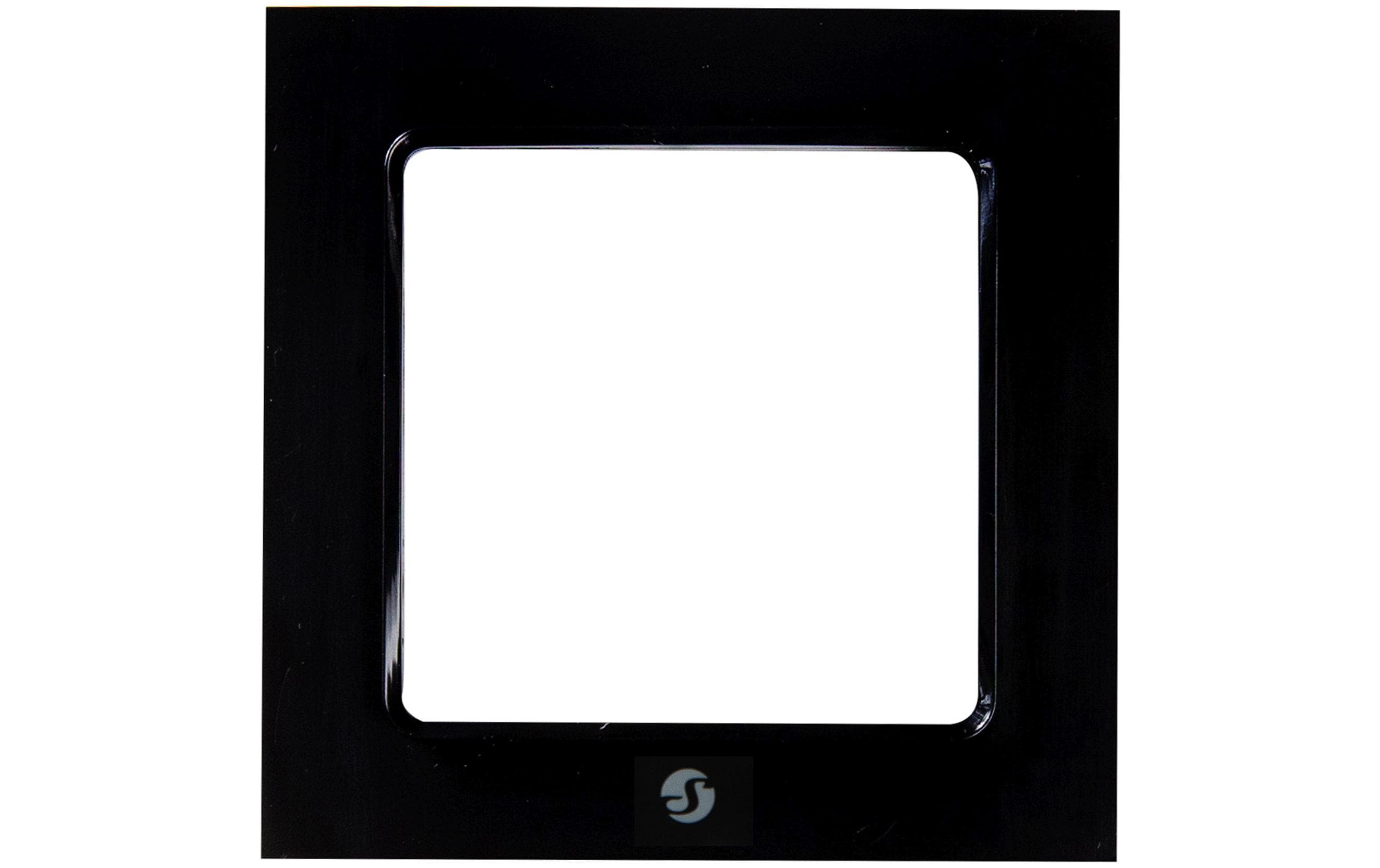 Shelly Wall Frame 1 Black Für Shelly Wall Switch