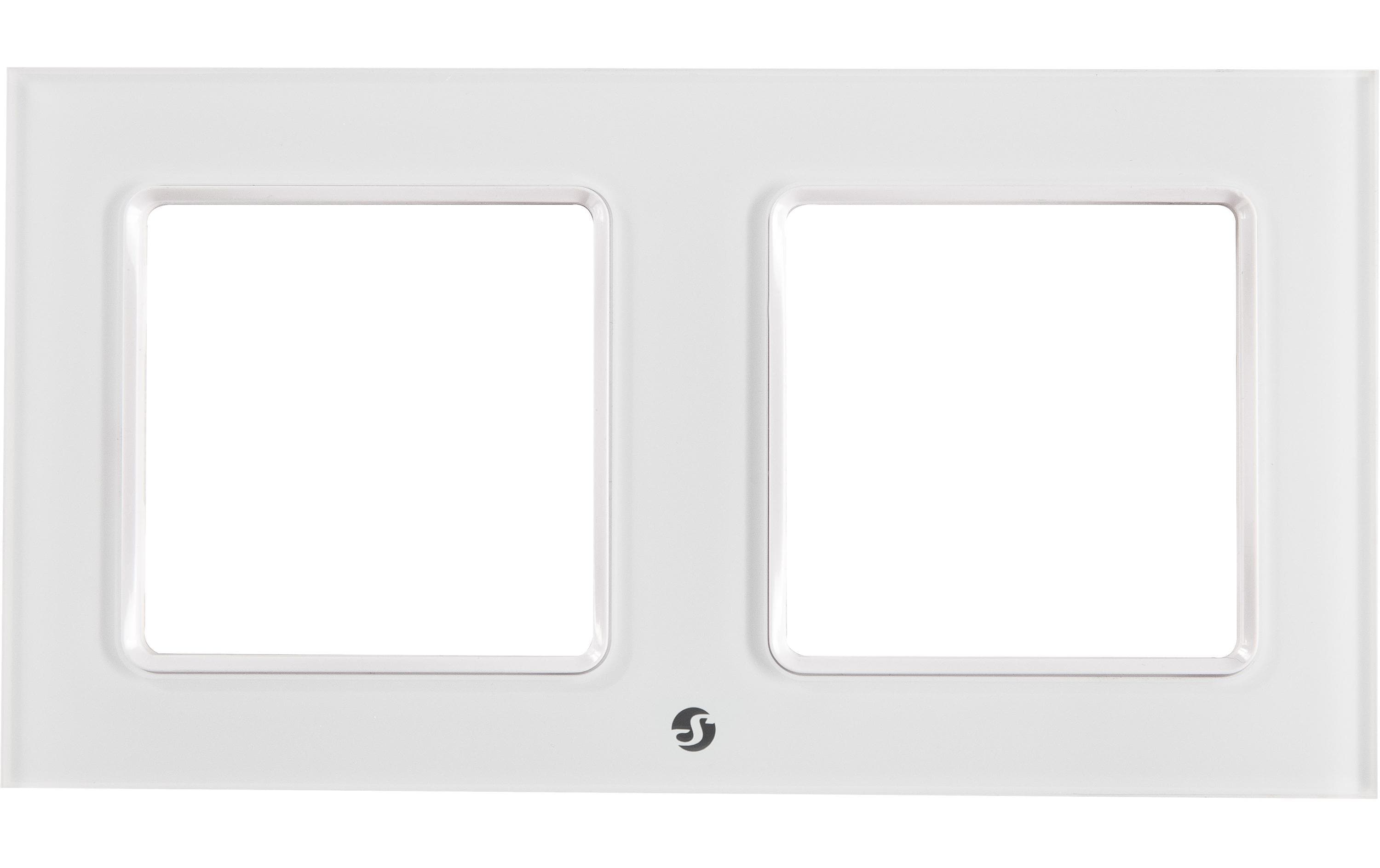 Shelly Wall Frame 2 White Für Shelly Wall Switch