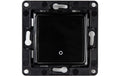 Shelly Wall Switch 1 Black Für Shelly Plus Aktoren