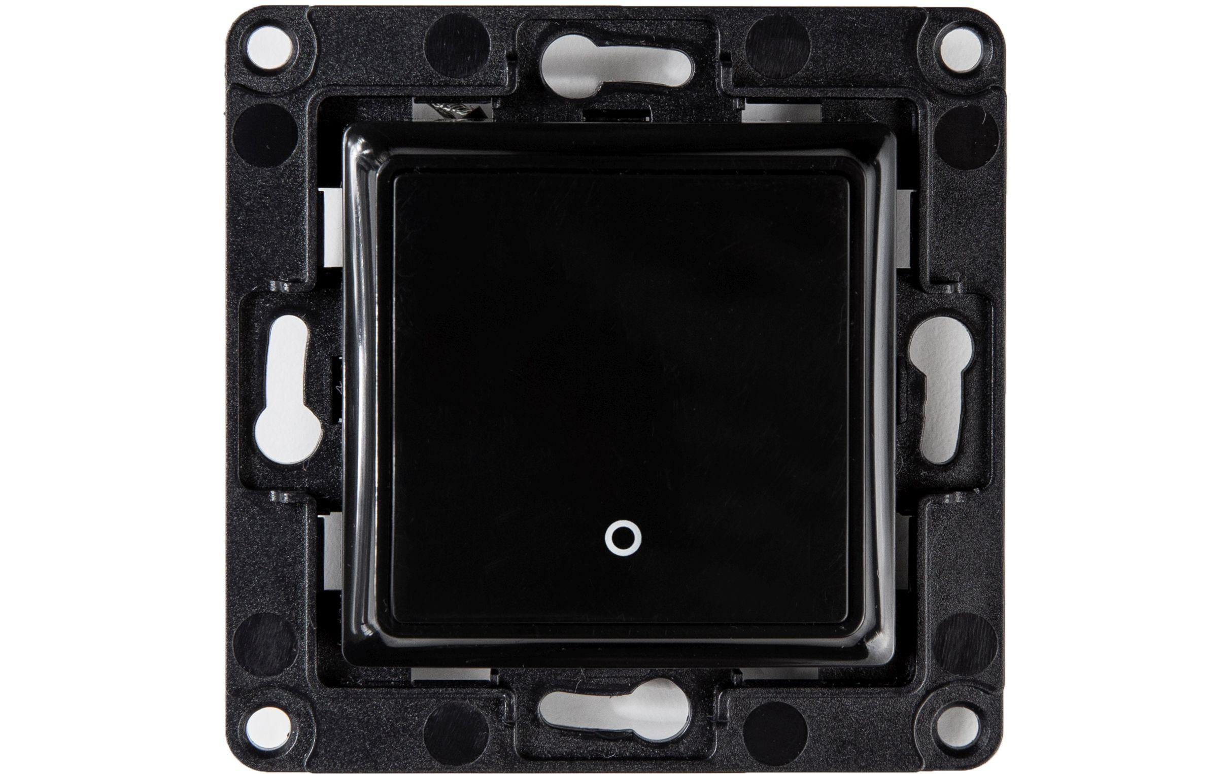 Shelly Wall Switch 1 Black Für Shelly Plus Aktoren