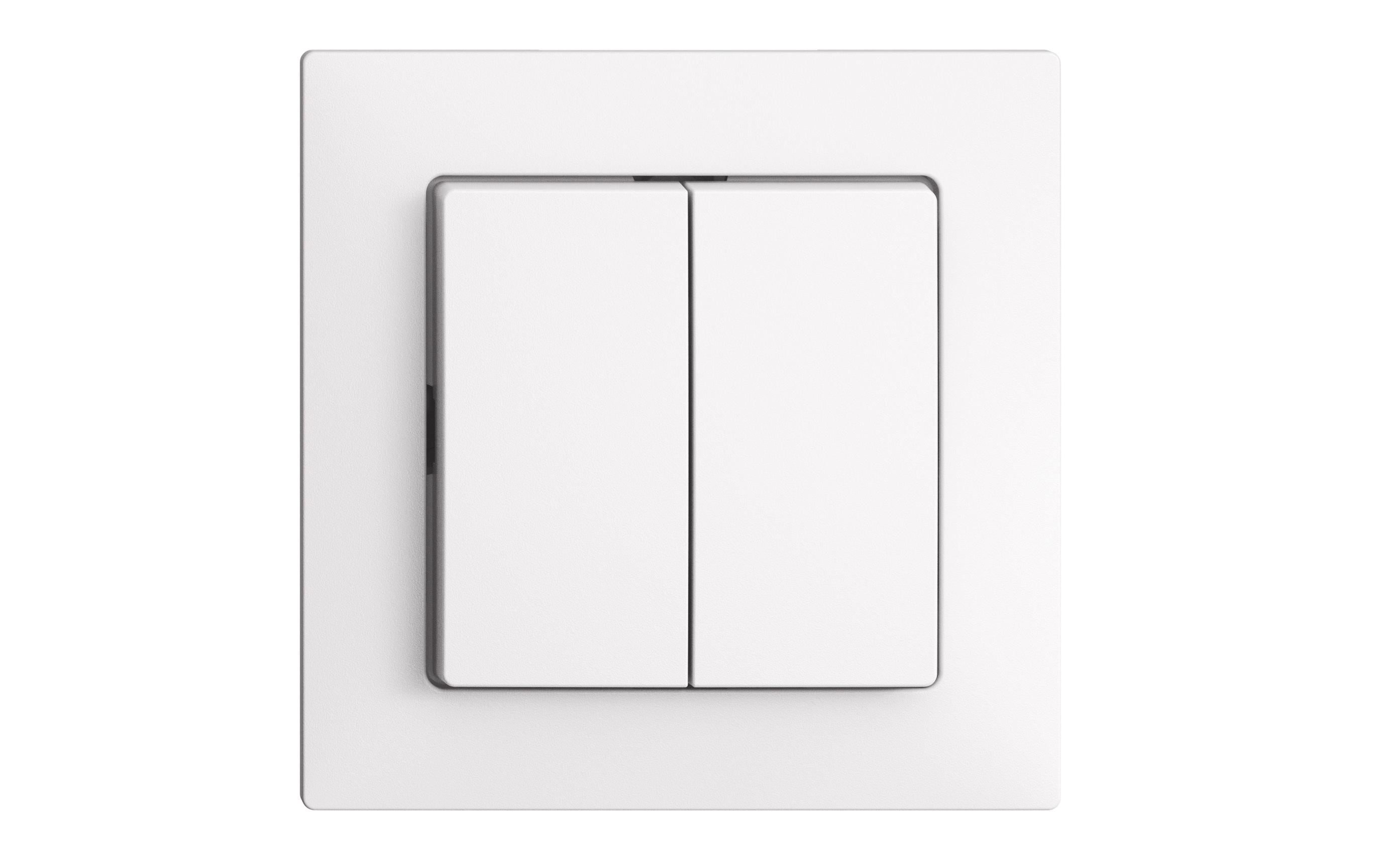Feller UP-Schalter EDIZIOdue 1/3+3/1P Einsatz weiss