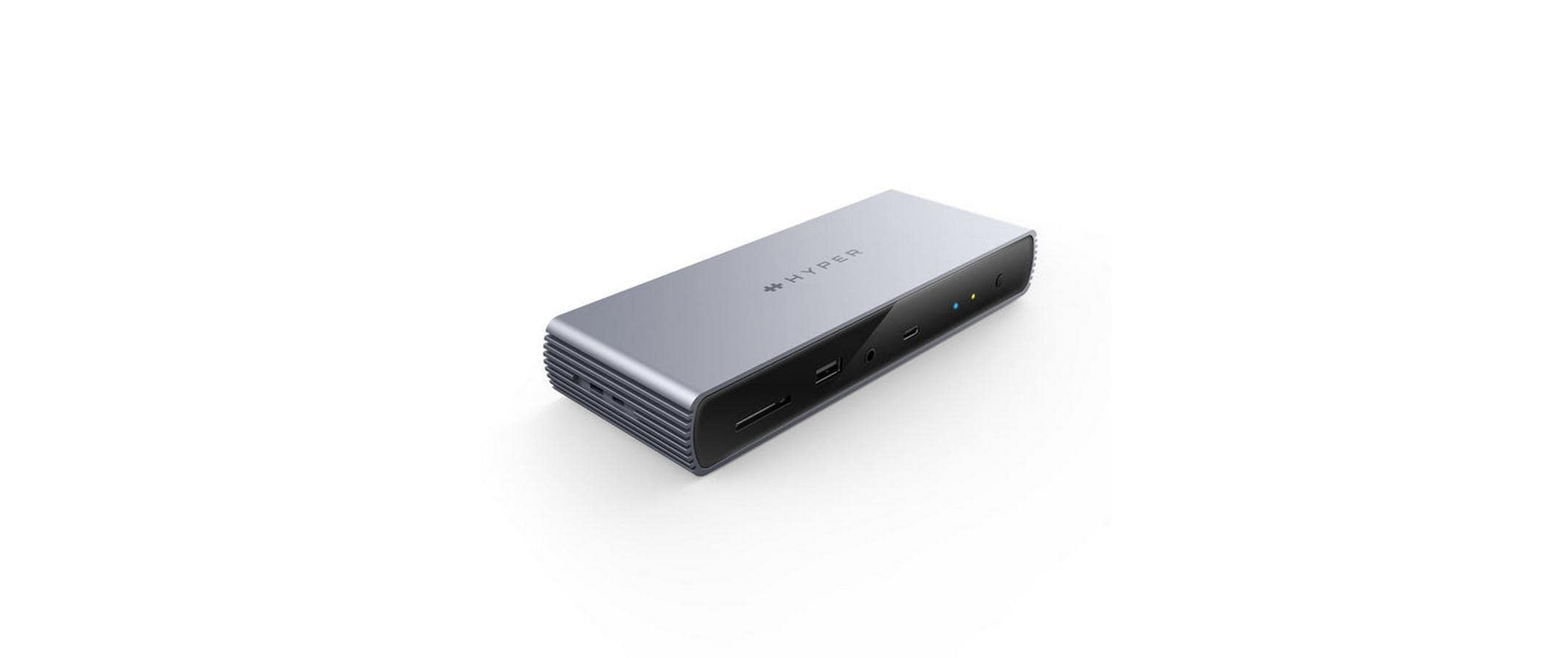 Hyper HyperDrive ThunderBolt 4 DockingSt Schwarz